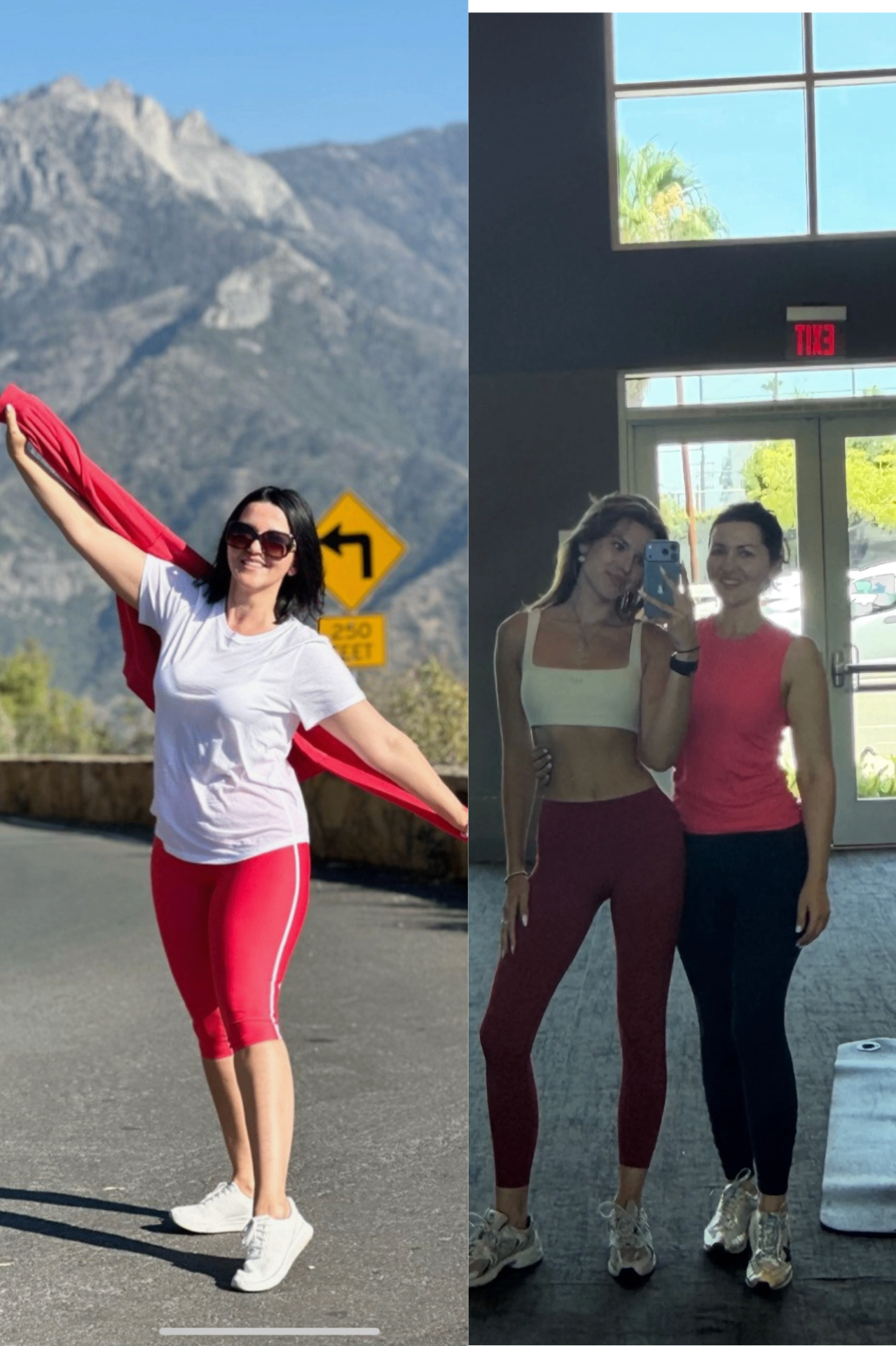 Renata P. before and after transformation